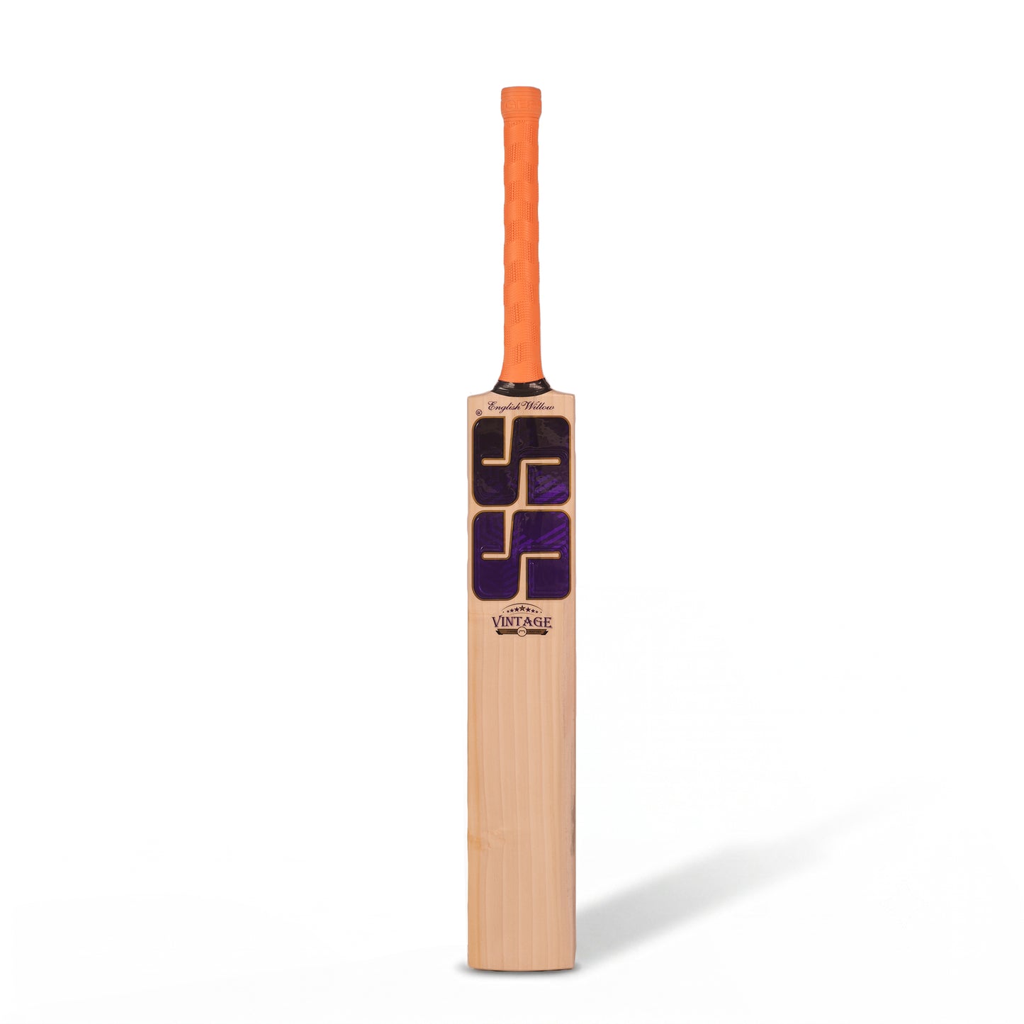 Vintage Blue English Willow Cricket Bat