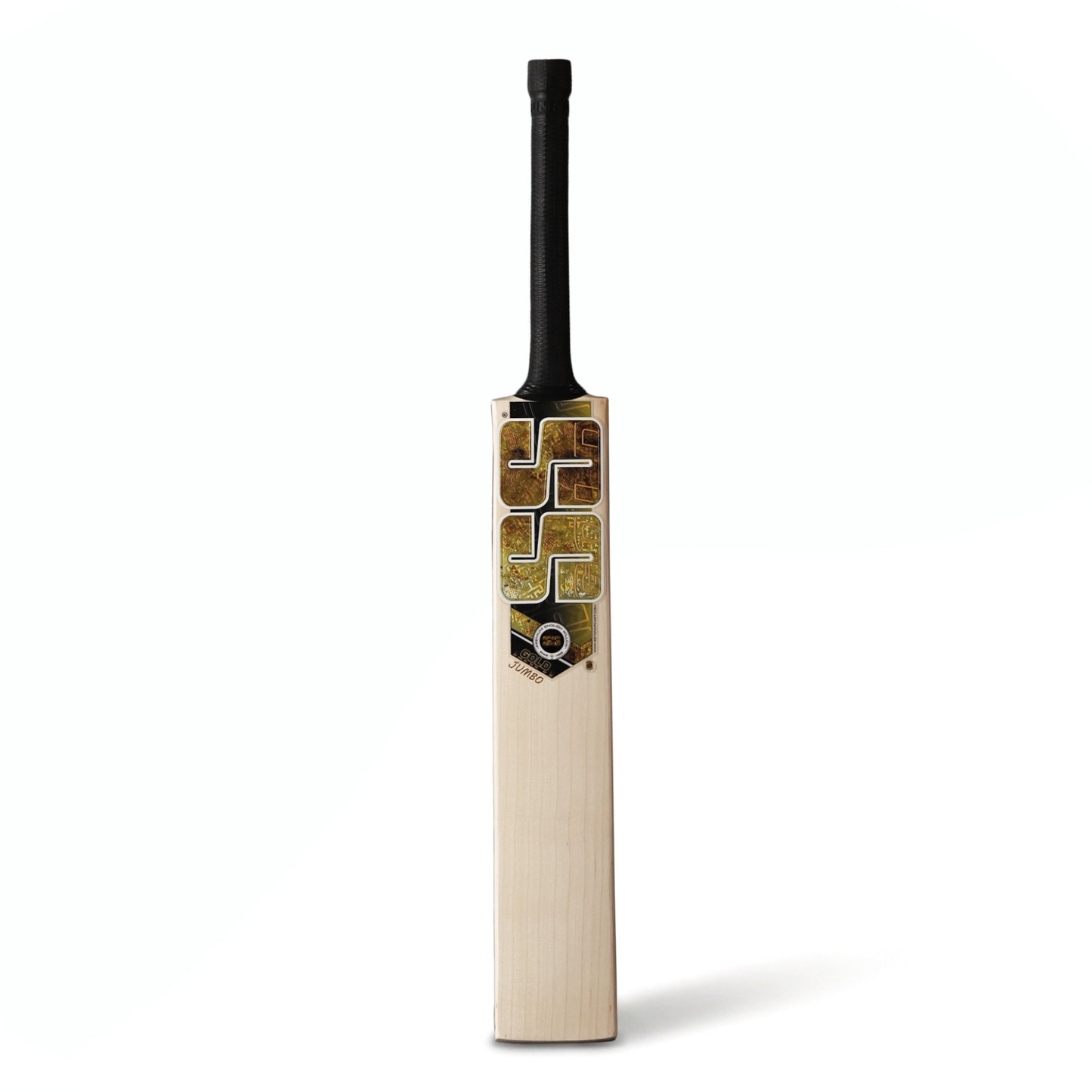 Gold Jumbo English Willow Cricket Bat