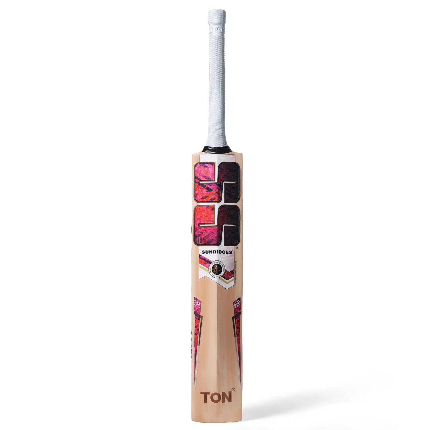Orange English Willow Cricket Bat