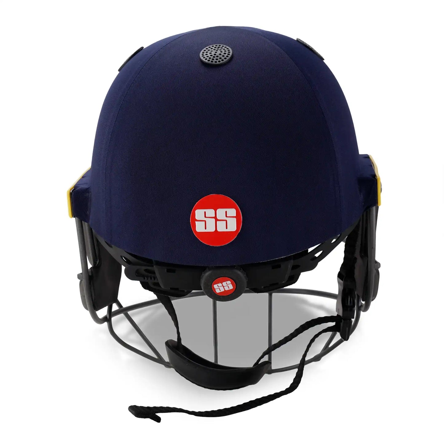 Player With Titanium Grill Helmet