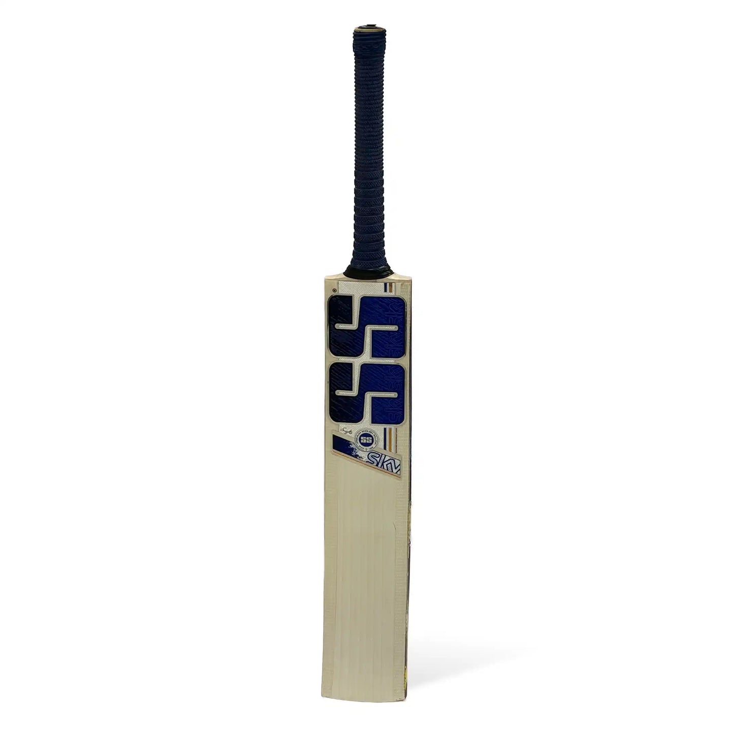 Sky Blue English Willow Cricket Bat (Full Sticker)