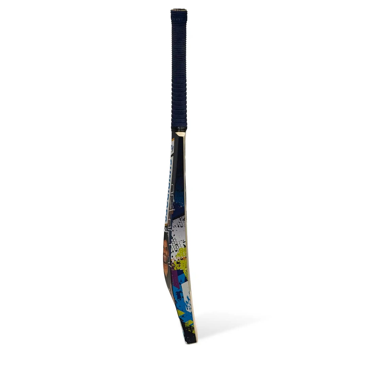 Sky Blue English Willow Cricket Bat (Full Sticker)