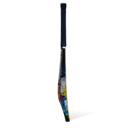 Sky Blue English Willow Cricket Bat (Full Sticker)