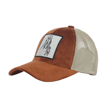 Marwari Stallion Suede Cap