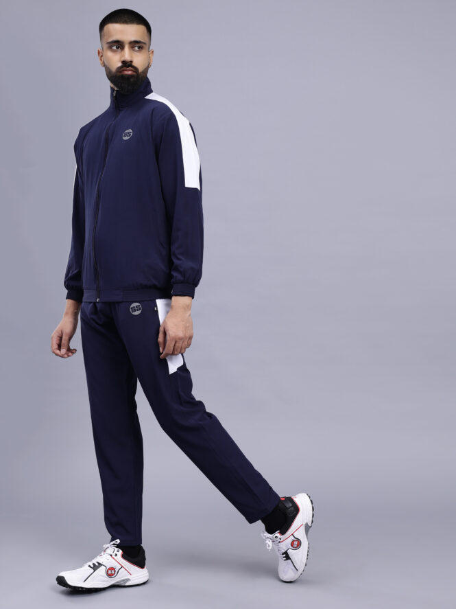 SS Master Tracksuit for Men and Boys (Navy Blue) - SS Cricket